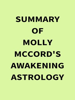 cover image of Summary of Molly McCord's Awakening Astrology